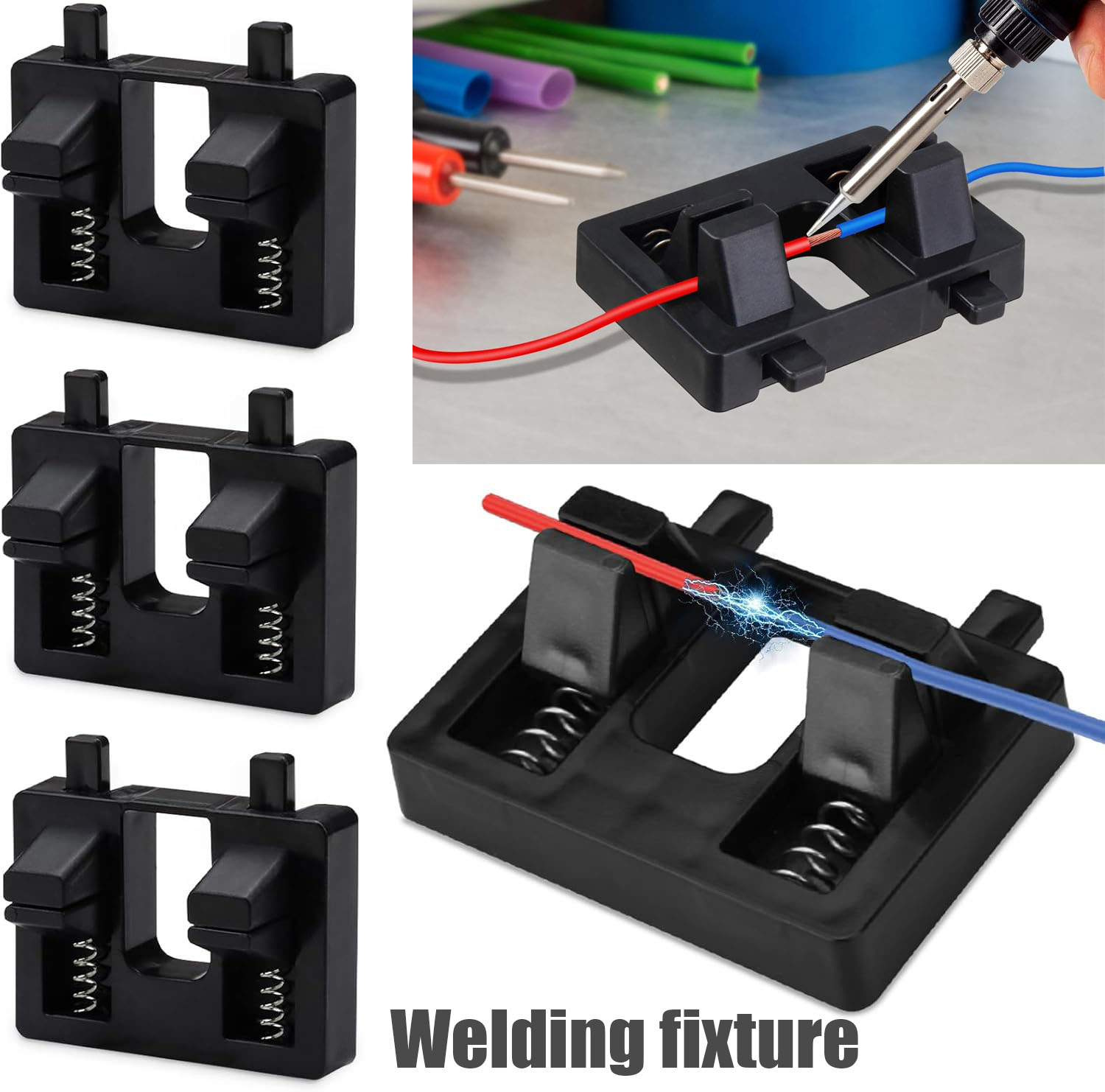 Diy Electronics Wire - Uchwyt stabilizujący do spawania przewodów elektrycznych,