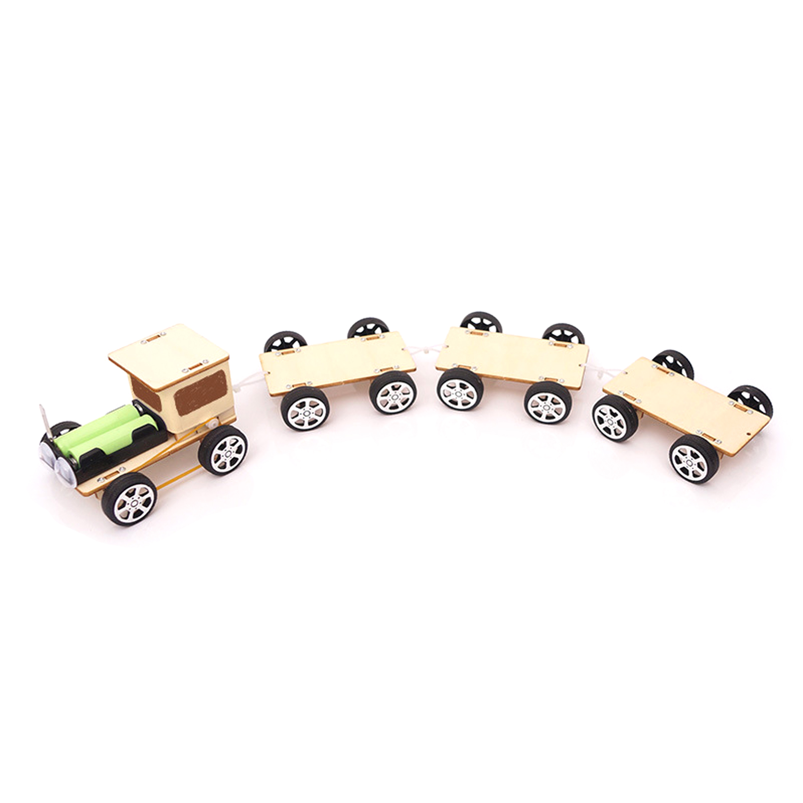 Diy Electronics Toys - Zestaw STEM DIY Zabawki Pociąg Elektryczny