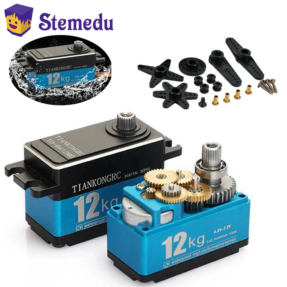 Servo Motor Sg90 - 12KG TD-9412MG W pełni metalowy serwomechanizm