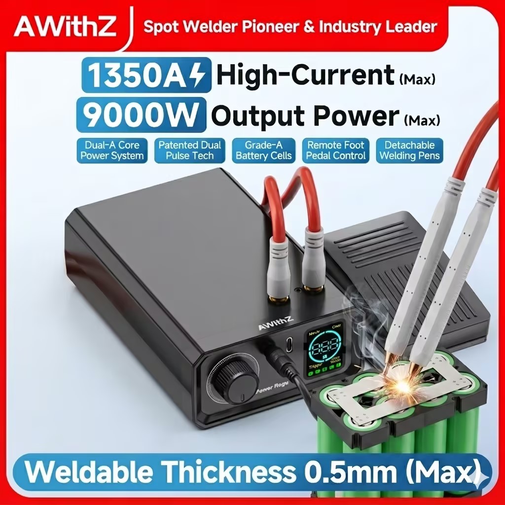 Diy Electronics Spot Welder - Awithz 9000W Zgrzewarka punktowa o dużej