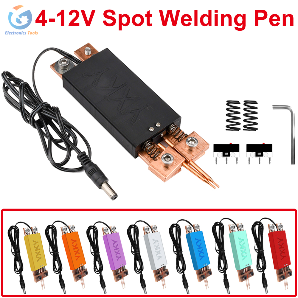 Diy Electronics Spot Welder - 4-12 V zgrzewanie punktowe do 18650