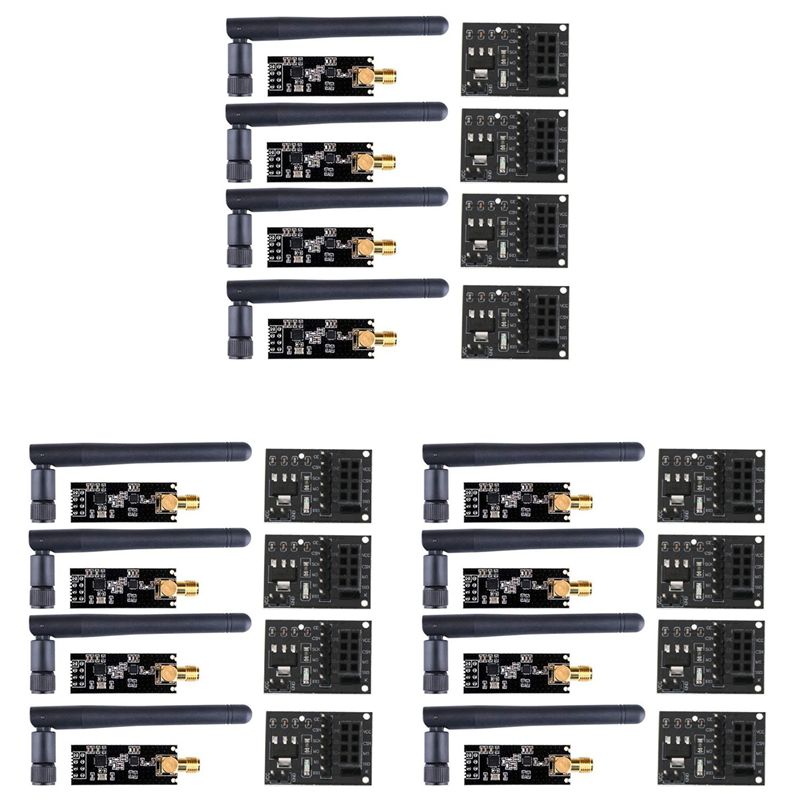 Nrf24L01 Module Wireless - 12 szt. Modułów bezprzewodowych NRF24L01+PA+LNA z