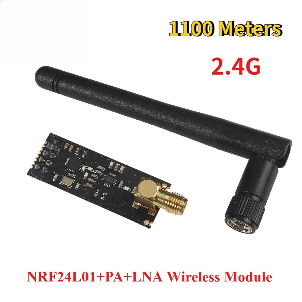 Nrf24L01 Module Wireless - 1 zestaw modułu bezprzewodowego NRF24L01 +PA+LNA