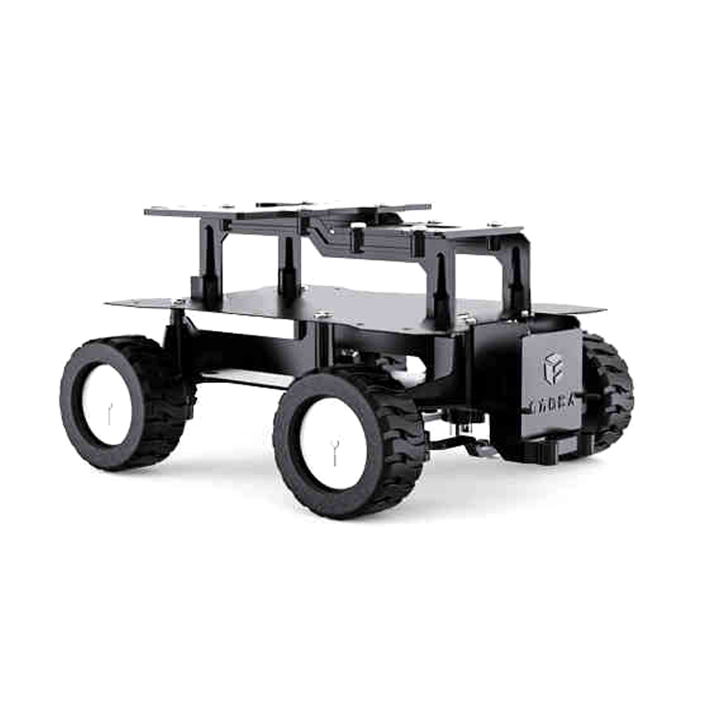 Diy Robot Electronics Kit - Akrylowy podwozie robotyczne 4WD z silnikami,