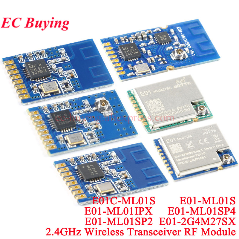 Nrf24L01 Module Wireless - 10 szt./1 szt. E01-2G4M27SX ML01SP4 Moduł