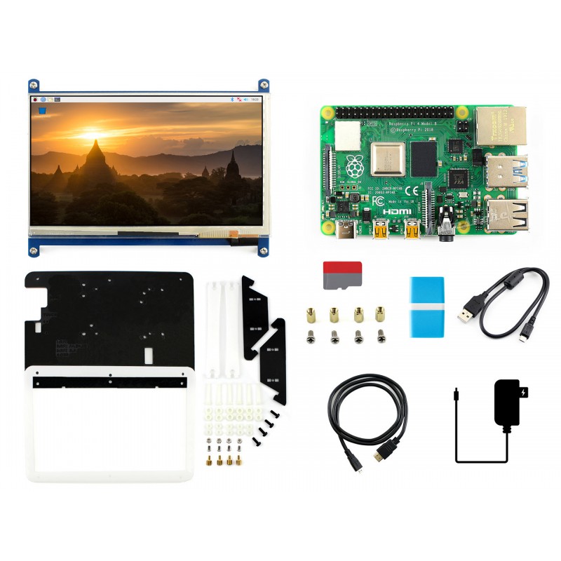 Diy Electronics - Zestaw wyświetlacza Raspberry Pi 4 Model