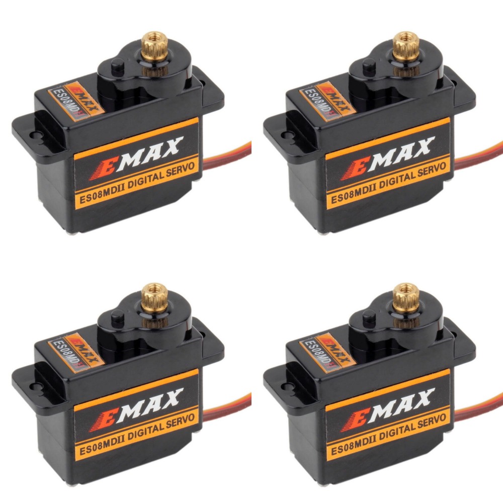 Servo Motor Sg90 - 4 sztuk EMAX ES08MDII ES08MD II