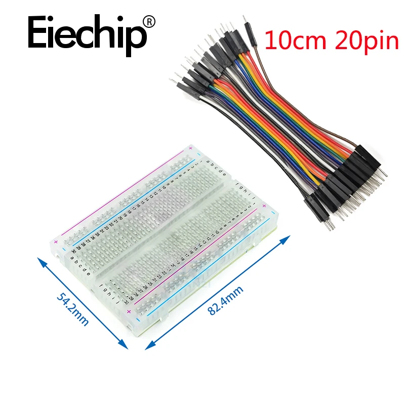 Diy Electronics Breadboard - 400 punktów Bezlutowa płytka prototypowa PCB