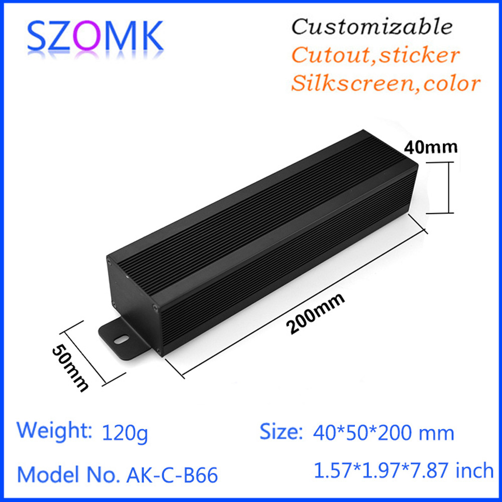 Diy Electronics Websites - 1 sztuka Aluminiowa Obudowa 40*50*200mm Skrzynka