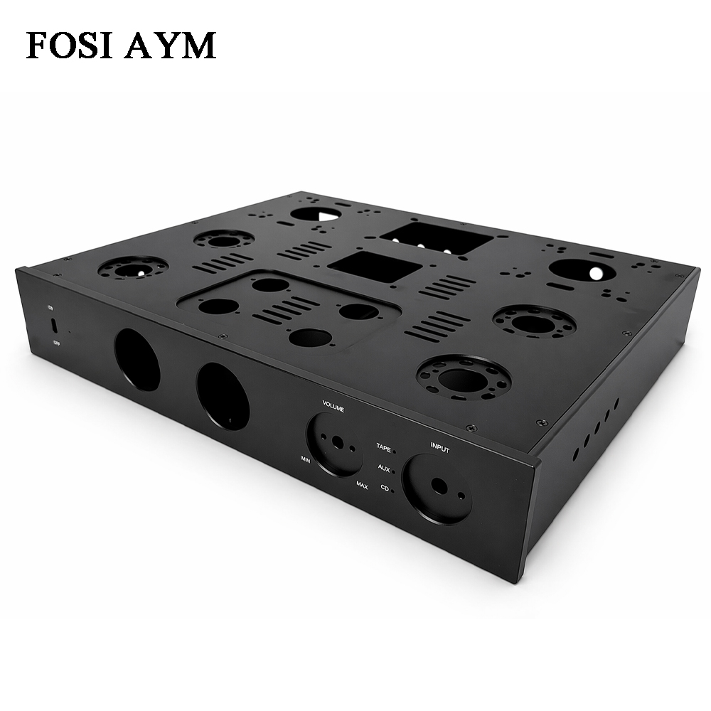 Diy Analog Electronics - Obudowa wzmacniacza FOSI AYM 415x330x70mm, w