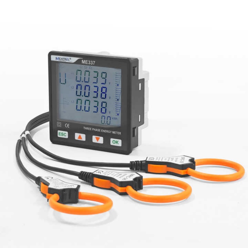 Diy Electronics Store - ME337 RS485 Rogowski Coil LCD Cyfrowy