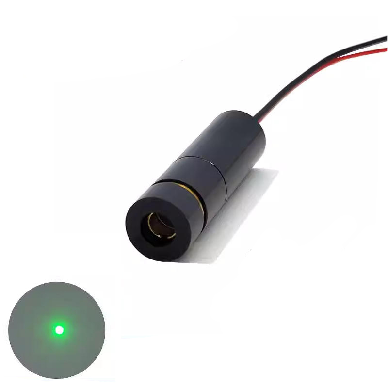 Diy Electronics Location - Zielony laser 520nm 5mW z regulowanym