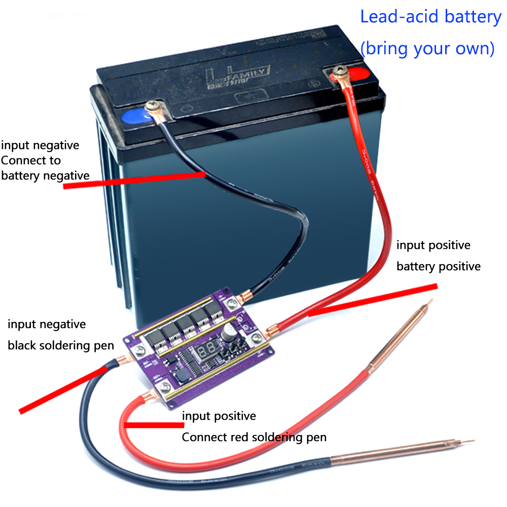 Zestawy do samodzielnego monta – Diy Electronics Spot Welder recenzja i cena