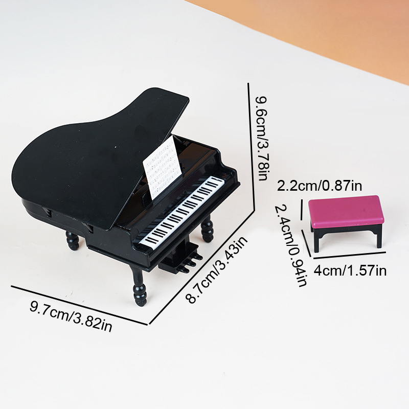 1:12 Miniaturowe pianino do do – Diy Electronics Housing recenzja i cena