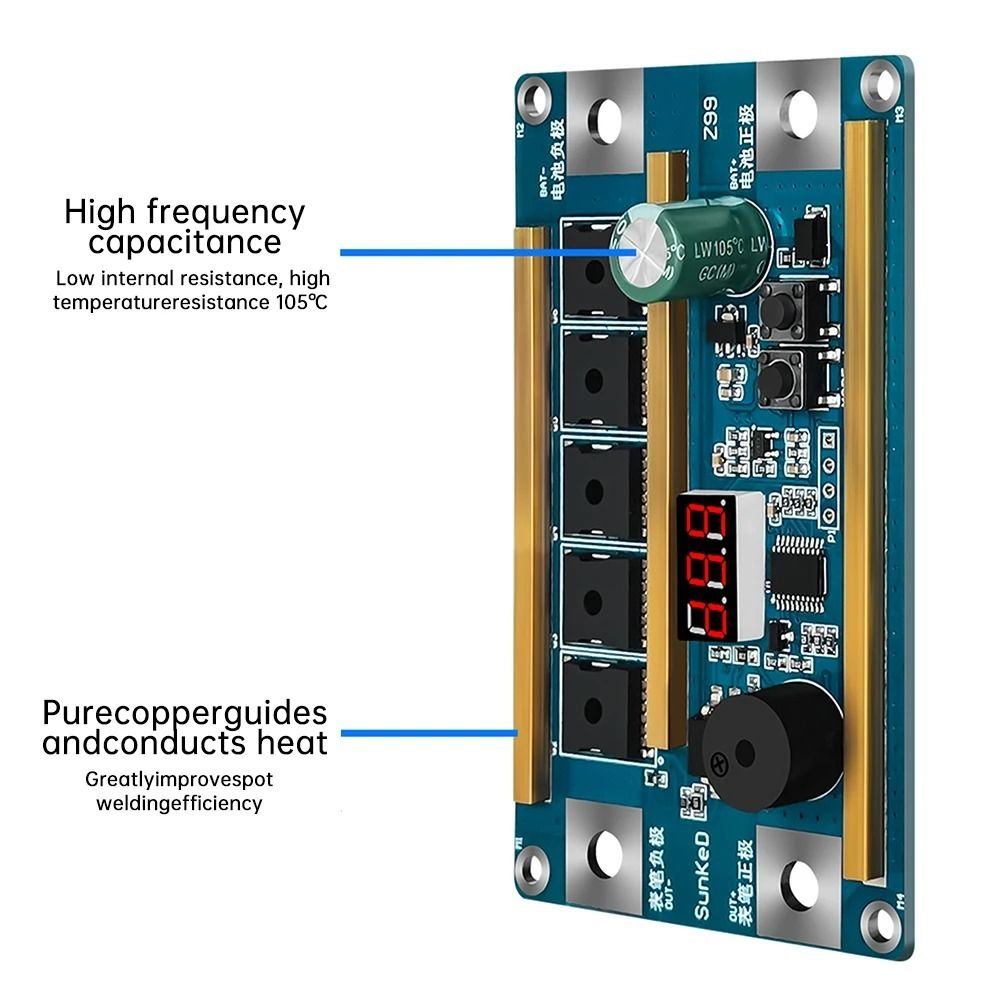 Przenośna zgrzewarka punktowa  – Diy Electronics Spot Welder recenzja i cena