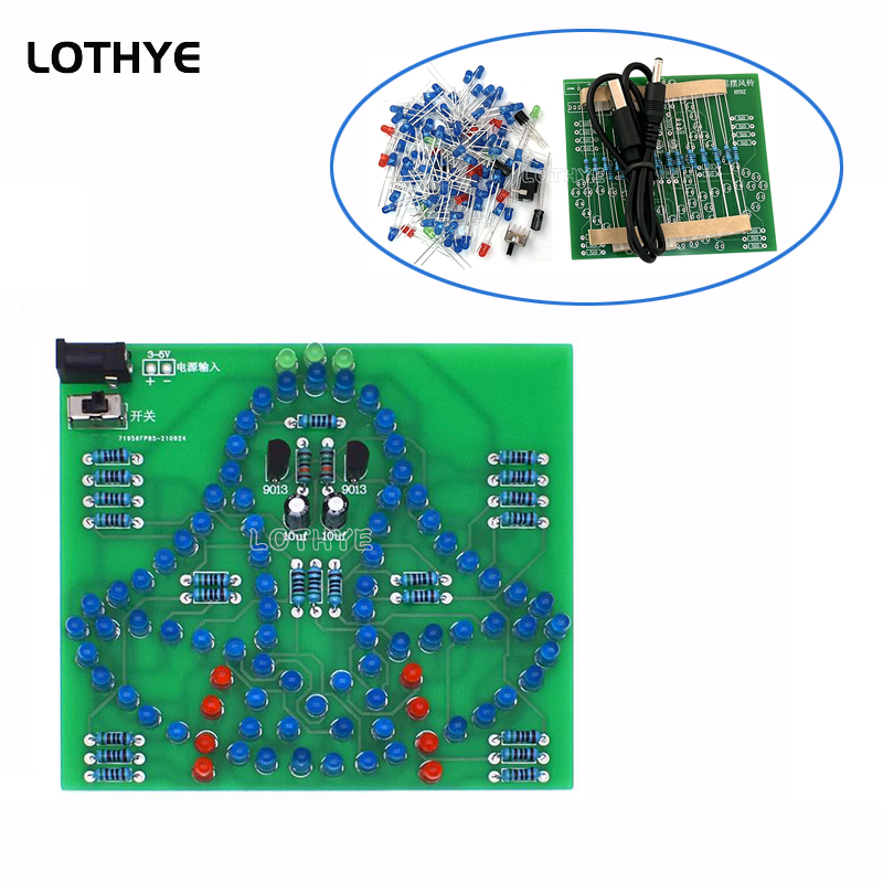 DC 3-5V LED Light Swing Wind C – Diy Analog Electronics recenzja i cena