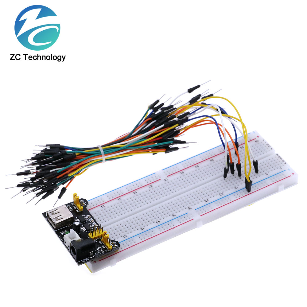 Moduł zasilanie płytki prototy – Diy Electronics Breadboard recenzja i cena