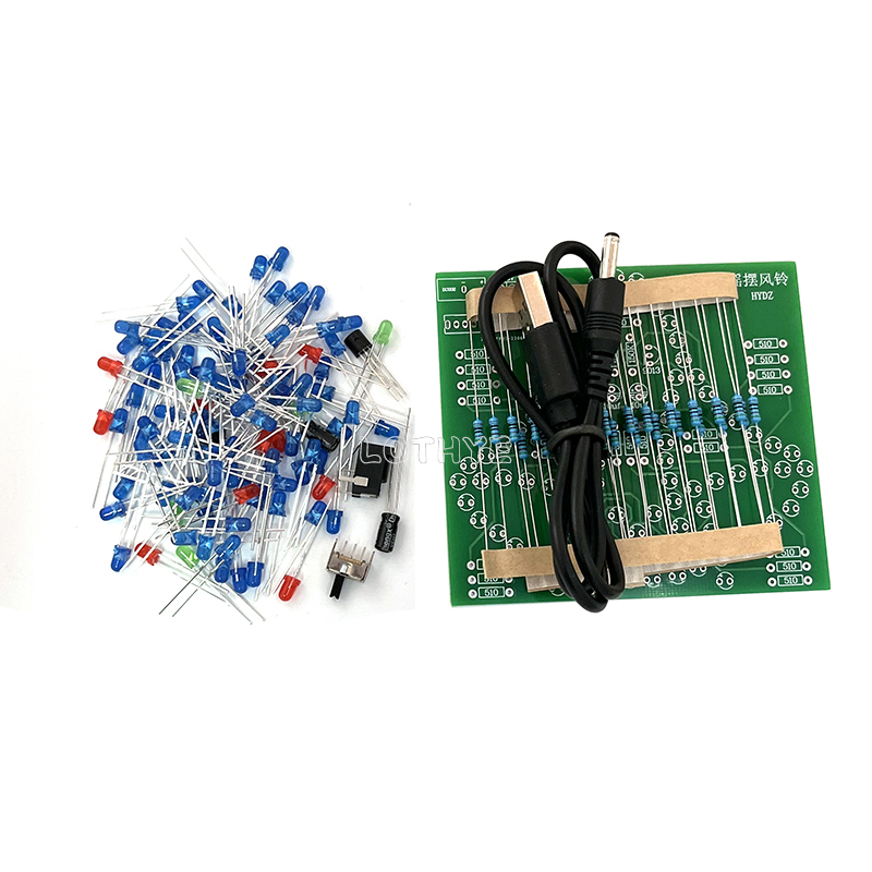 DC 3-5V DIY LED huśtawka dzwon – Diy Analog Electronics recenzja i cena