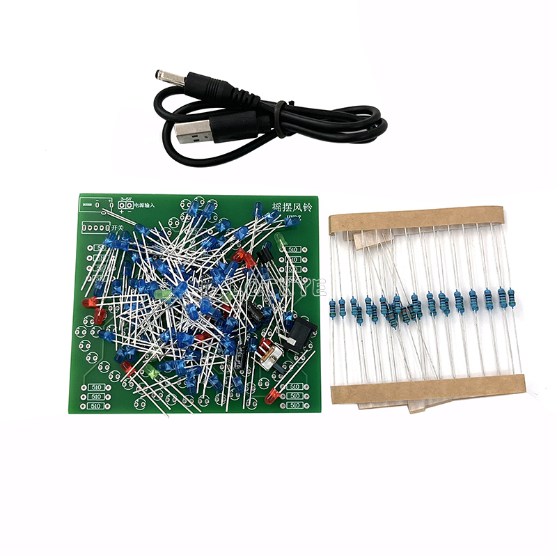 DC 3-5V DIY LED huśtawka dzwon – Diy Analog Electronics recenzja i cena