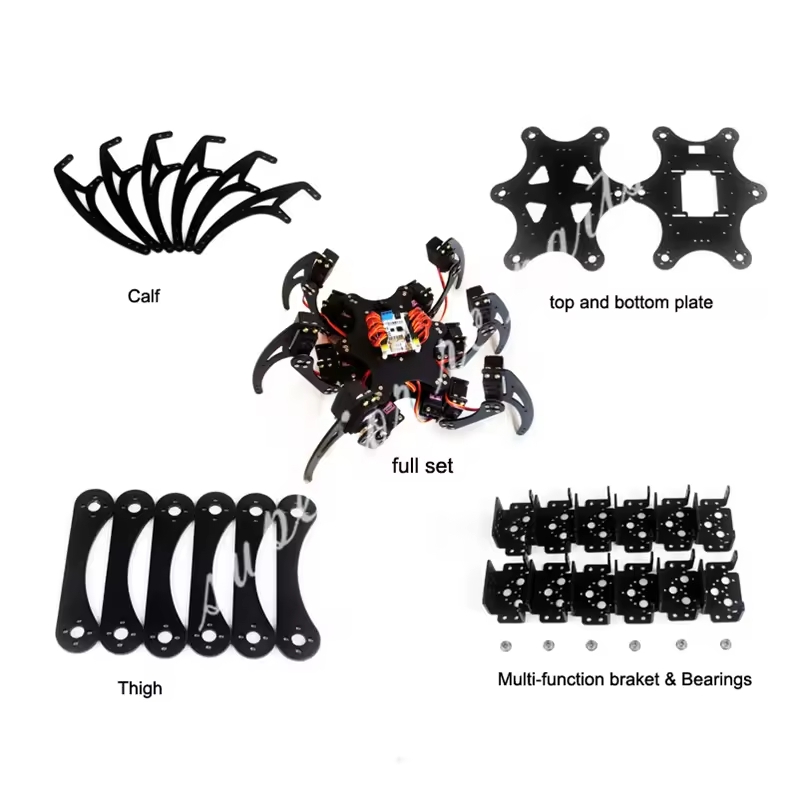 Aluminiowy wspornik pająka Hex – Diy Robot Electronics Kit recenzja i cena