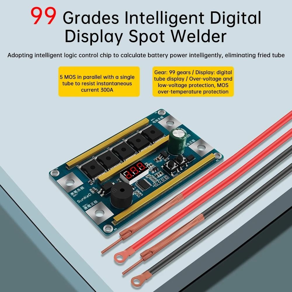 Przenośna zgrzewarka punktowa  – Diy Electronics Spot Welder recenzja i cena