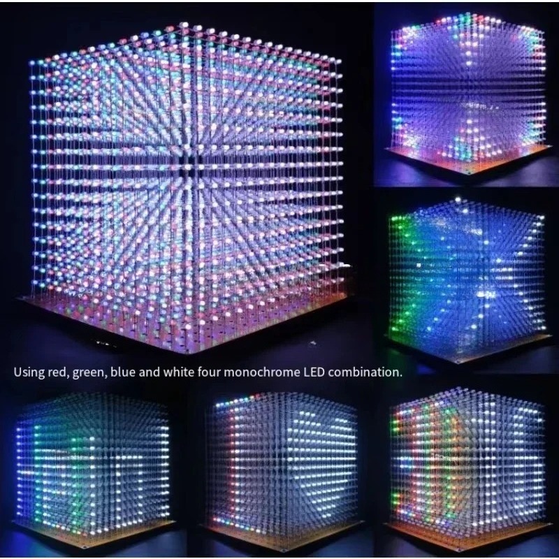 3 Zestaw D16mini Light Cube 16 – Diy Electronics recenzja i cena