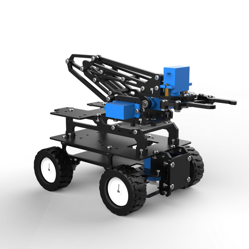 Akrylowy podwozie robotyczne 4 – Diy Robot Electronics Kit recenzja i cena
