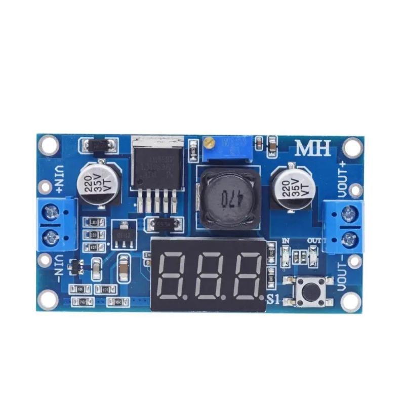 Moduł zasilacza LM2596 z wyświ – Diy Electronics recenzja i cena