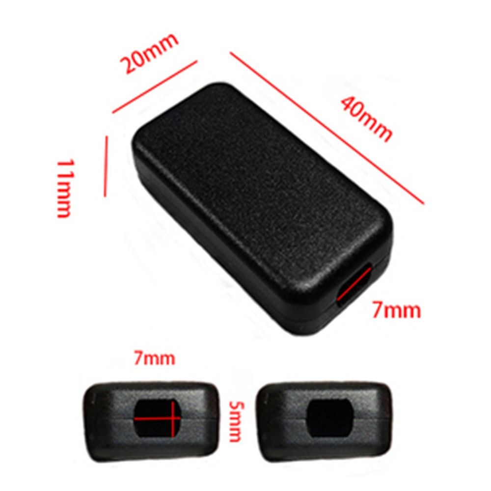 Czarne DIY ABS Plastikowe elek – Diy Waterproof Electronics recenzja i cena