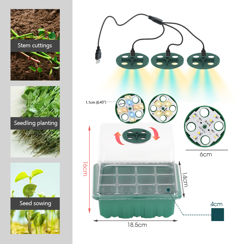 Doniczki LED do szkółek z oświ – Led Assortment Kit recenzja i cena