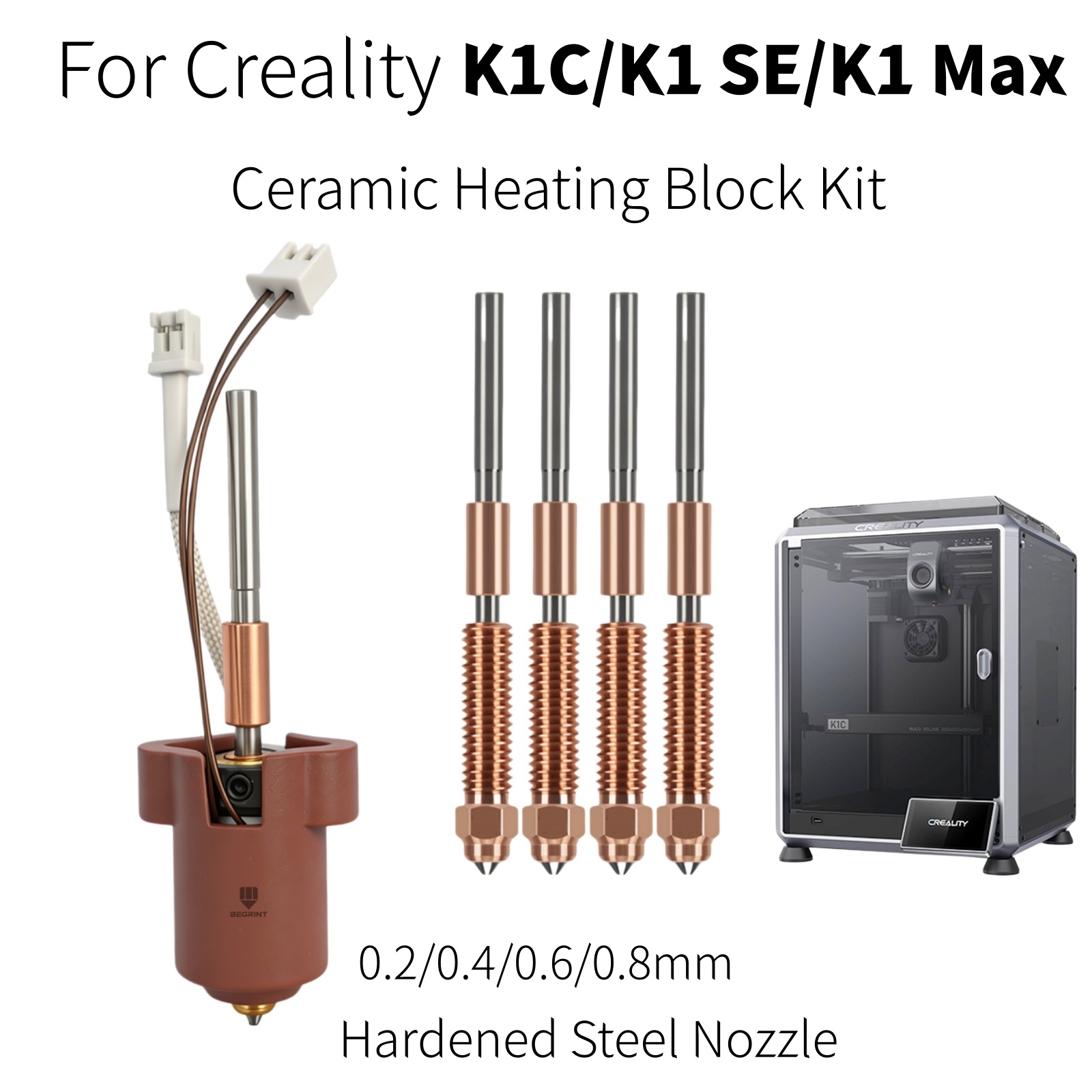 Hotend do Creality K1C K1 MAX  – Creality Printer K1 recenzja i cena