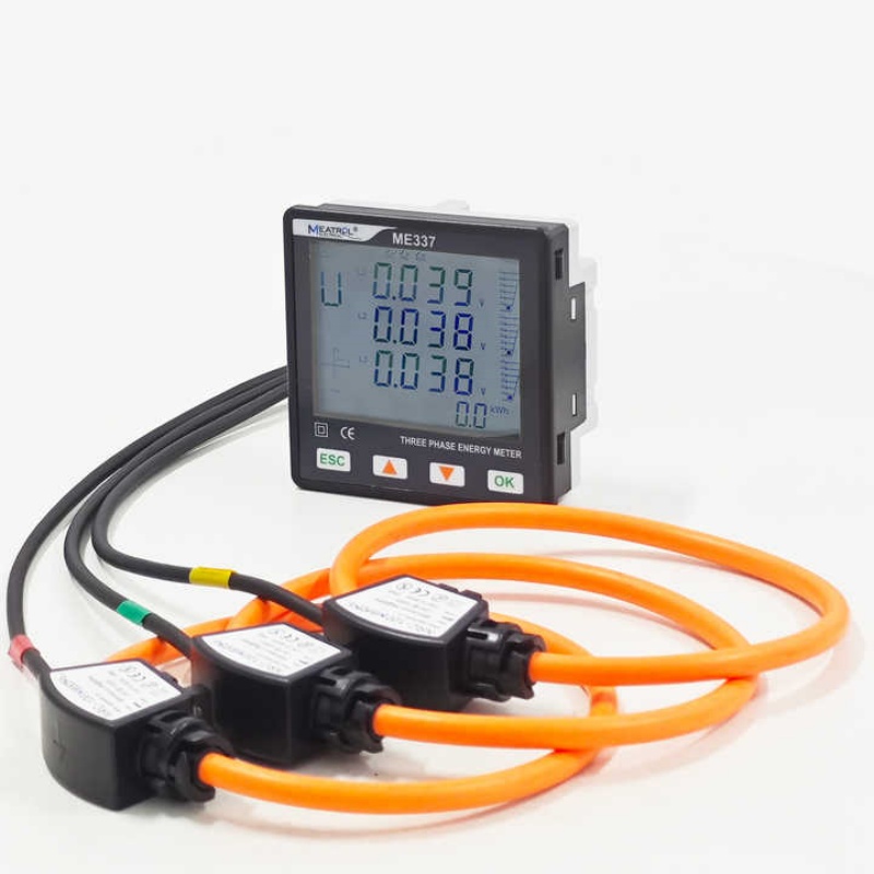 ME337 RS485 Rogowski Coil LCD  – Diy Electronics Store recenzja i cena
