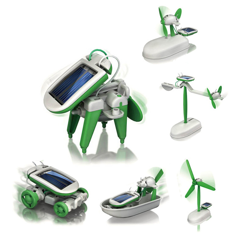Zestaw Robota Solarnego 6-w-1: – Diy Robot Electronics Kit recenzja i cena